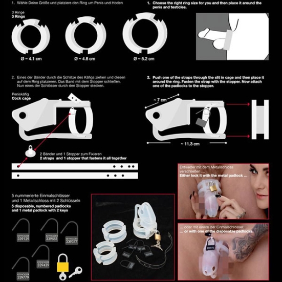 Пояс верности Orion Cock Cage Set