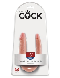 Фаллос King Cock U-Shaped Small
