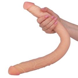 Двусторонний фаллос Flex & Fix