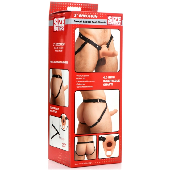 Страпон полый 2&quot; Erection Size Matters